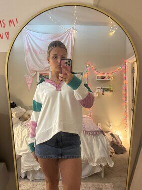 Retro Sporty Sweater